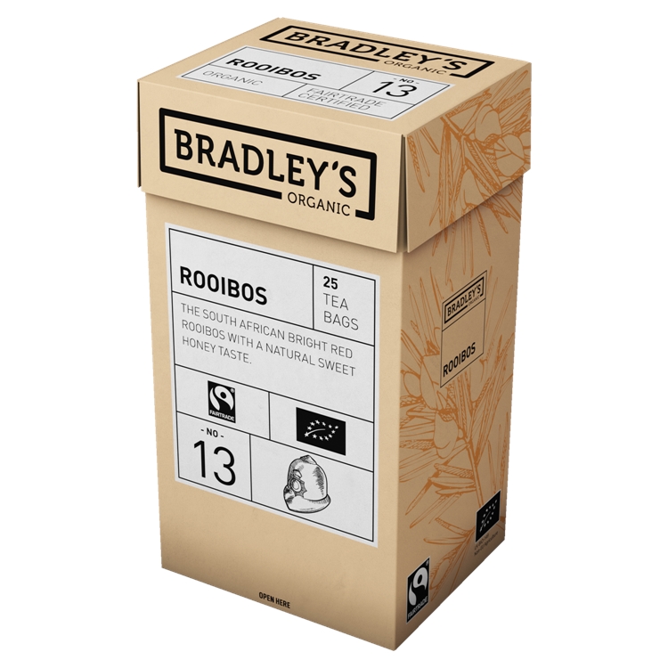 Tee Bradley's  Rooibos 25kpl/4 - 2