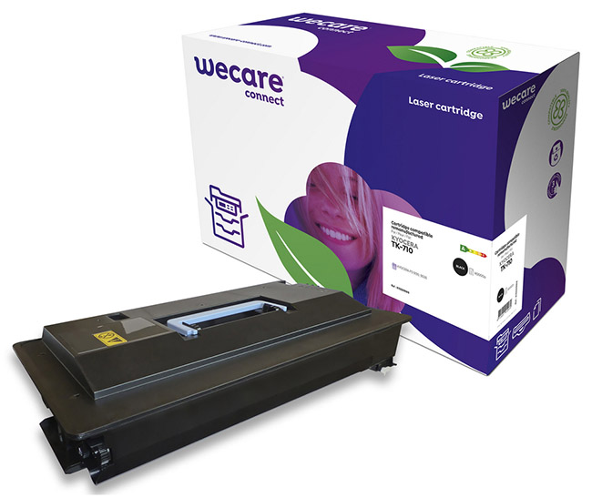 WECARE TONER FOR KYOC. 1T02G10EU0 BK 40K