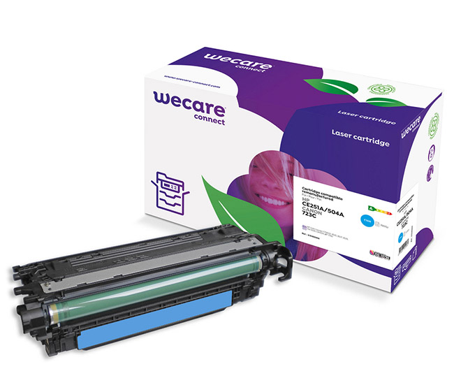 WECARE TONER FOR HP CE251A CYAN 7K