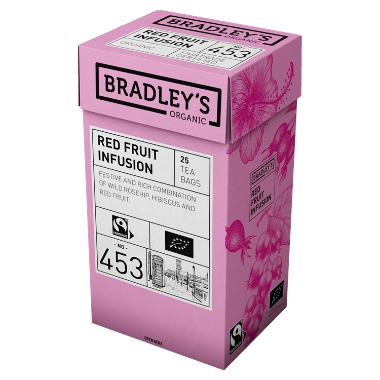 Tee Bradley's Fruit Infusion 25 kpl/4