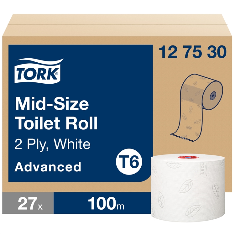 Wc-paperi Tork Mid-size T6/27 127530 - 2