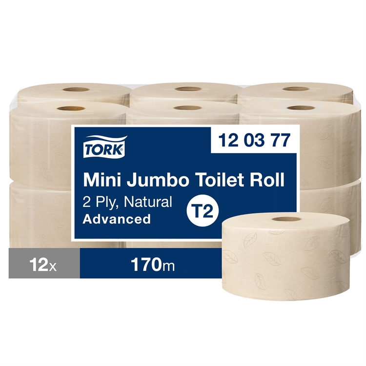 Wc-paperi Tork Natural Mini JumboT2/12 - 2