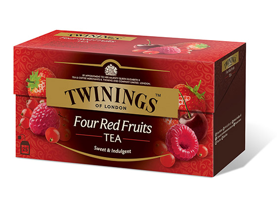 TWININGS FOUR RED FRUITS PUSSITEE /25