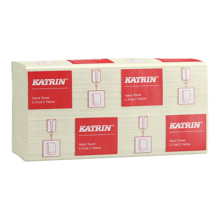 Käsipyyhe Katrin C-taitto 2 valk/16pkt
