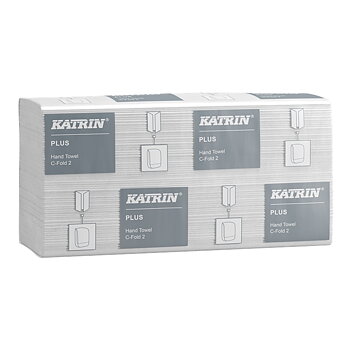 Käsipyyhe Katrin Plus C-taitto valk/16