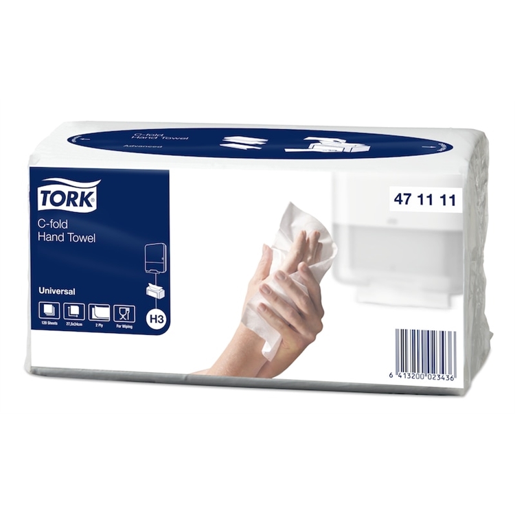 Käsipyyhe Tork C-fold H3 471111/2400 kpl - 2