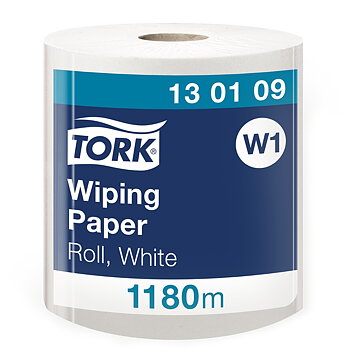 Paperipyyhe Tork valkoinen W1/130109