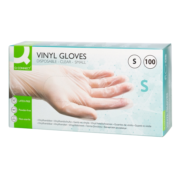 Vinyylikäsine Q-Connect S/100
