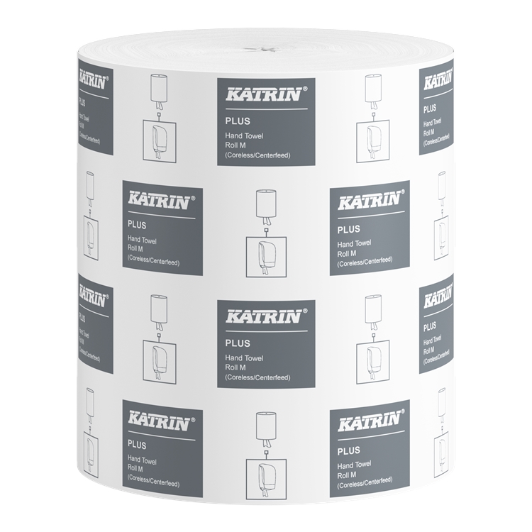 Vetopyyhe Katrin Plus M coreless valk/6
