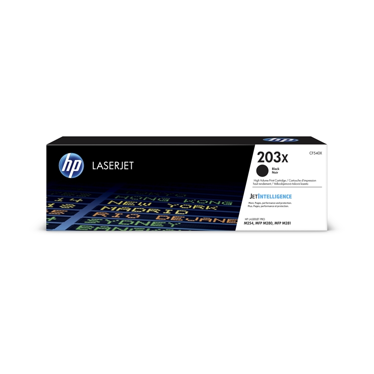 Laser HP CF540X/203XCLJ M254 musta - 2