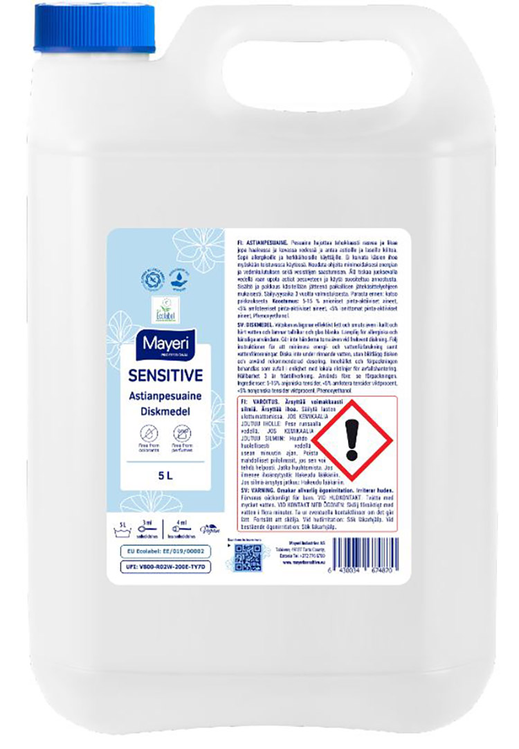 MAYERI SENSITIVE KÄSITISKIAINE 5L