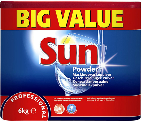 SUN PROFESSIONAL KONEASTIANPESUJAUHE 6KG