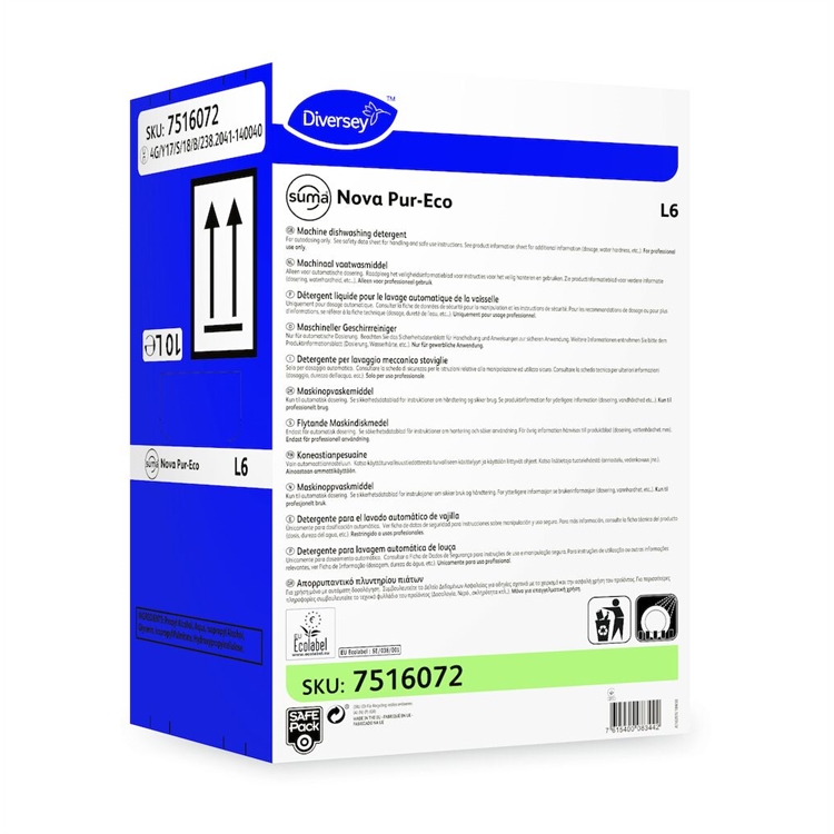 Koneastianpesuaine Suma Nova Pur-EL6 10l