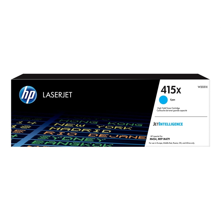 Laser HP W2031X/415XCLJ M454/479 sin