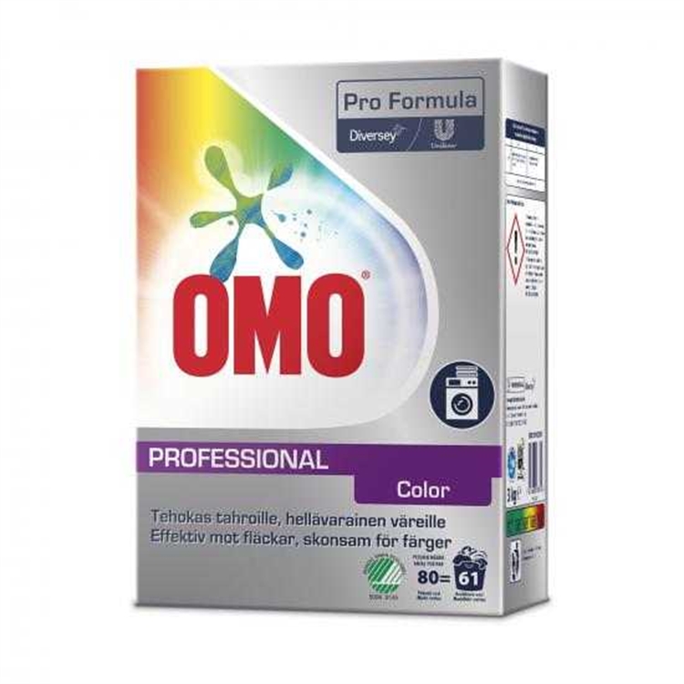 Pyykinpesujauhe Omo ProfColor 3kg x 4kpl