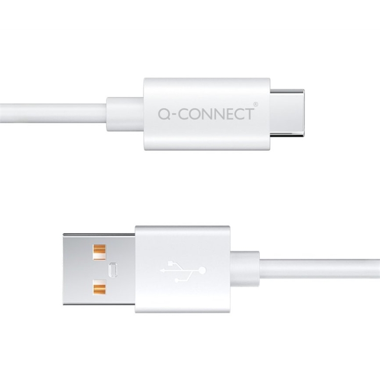 Kaapeli Q-Connect USB-C to USB-A val1,2m