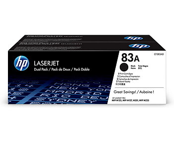 HP CF283AD LASERVÄRI BLACK 83A 2 X 1,5K