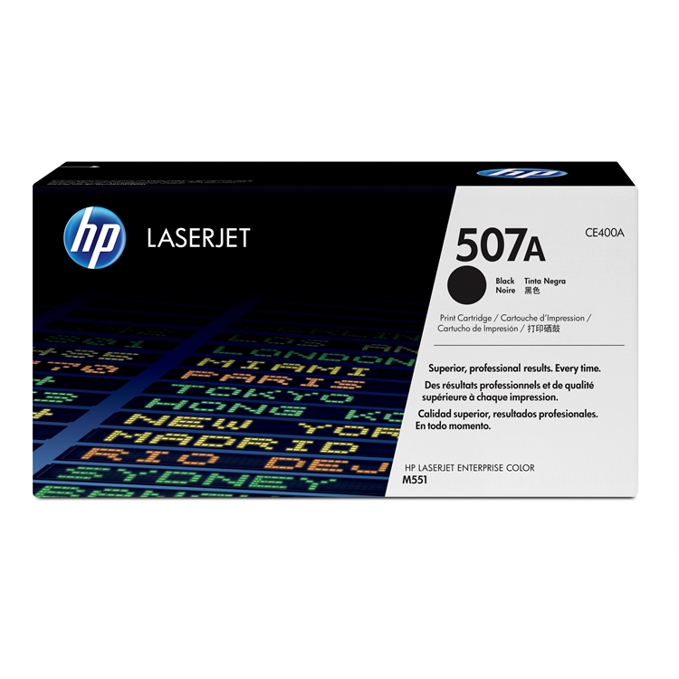Laser HP CE400A CLJ M551 musta