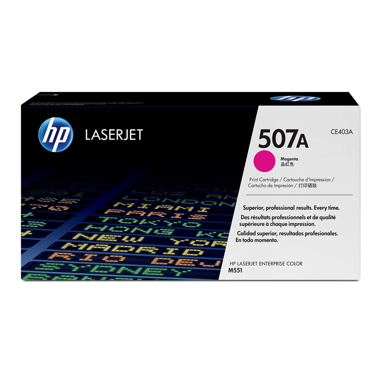Laser HP CE403A CLJ M551 punainen