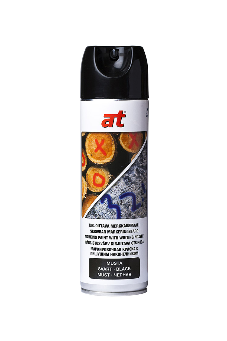 KIRJOITTAVA MERKKAUSMAALI MUSTA 650 ML