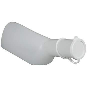 Virtsapullo 1000ml  kirkas, kannella