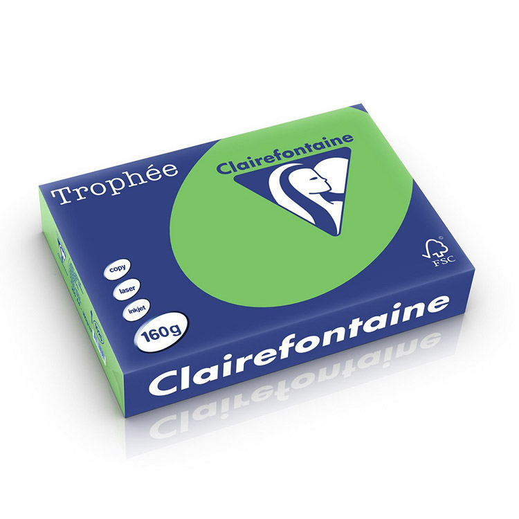 TROPHEE 1025 PAPERI A4 160G SYVÄNVIHREÄ