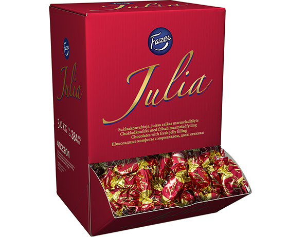 Suklaakonvehti Fazer Julia 3 kg - 2