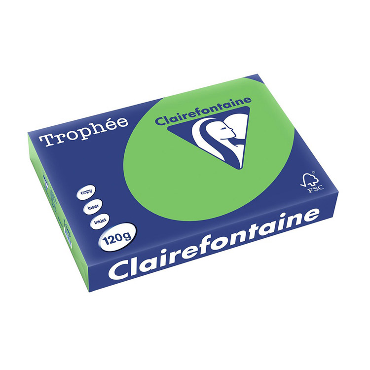 TROPHEE 1293 PAPERI A4 120G SYVÄNVIHREÄ