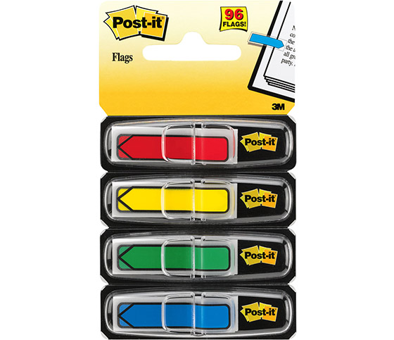 POST-IT 684 TEIPPIMERKIT NUOLET 4X24