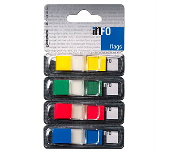 TEIPPIMERKKI 12X43MM 36/4 VÄRIÄ