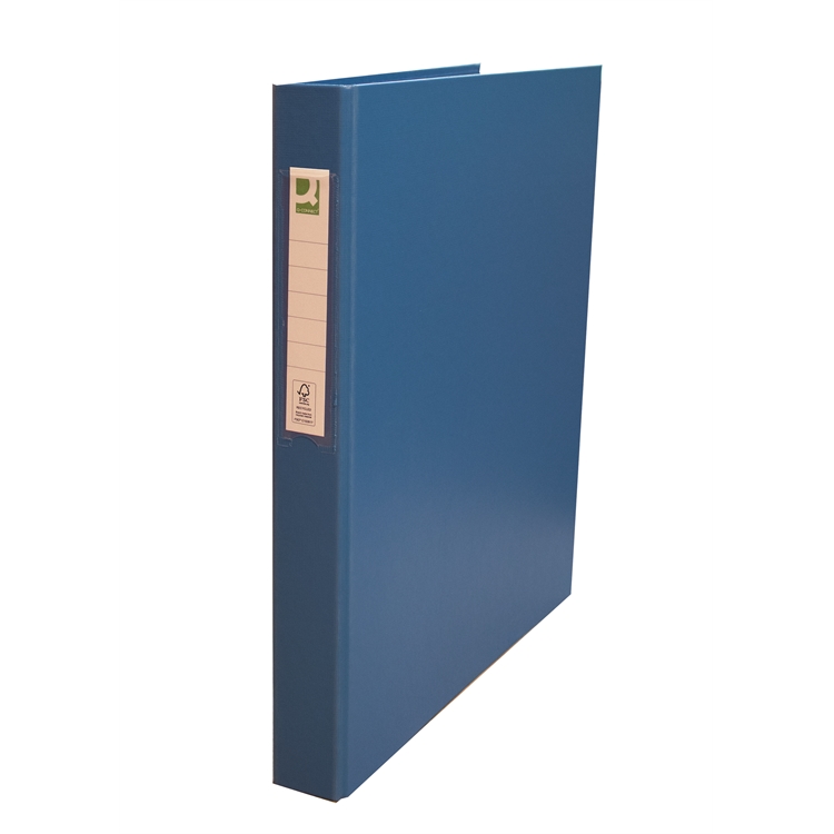 Rengaskansio Q-Connect A4 25mm sininen - 2