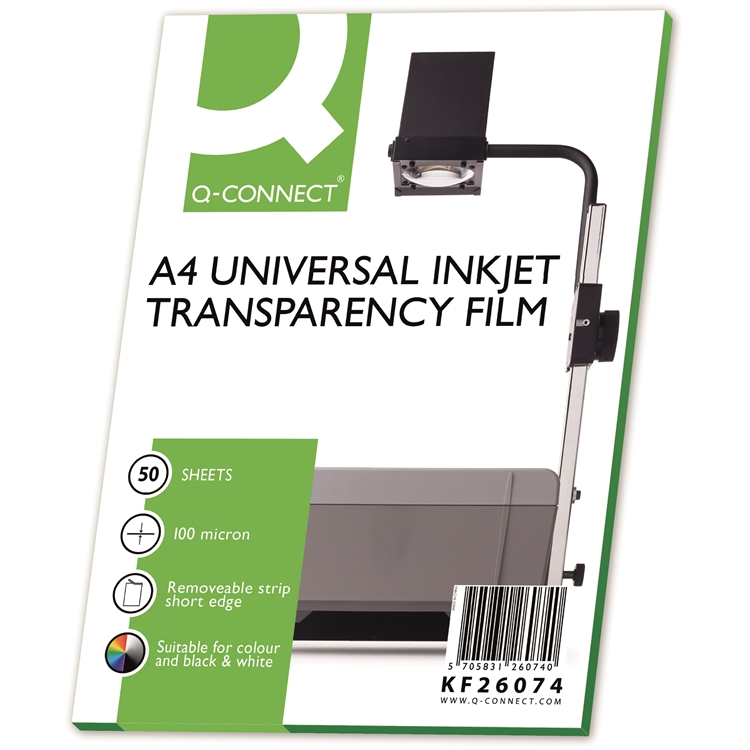 Inkjetkalvo Q-Connect A4/50 TN LS - 2