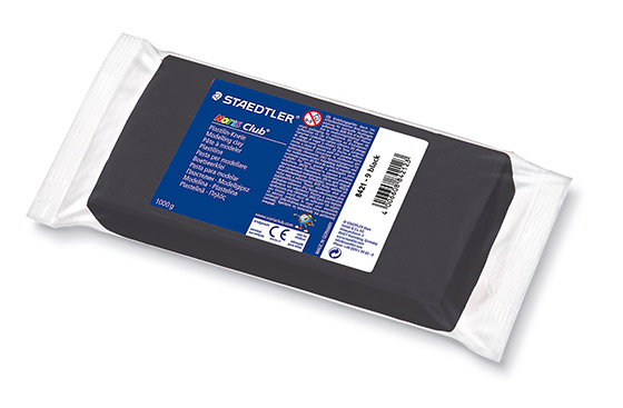STAEDTLER MUOVAILUVAHA 1KG MUSTA