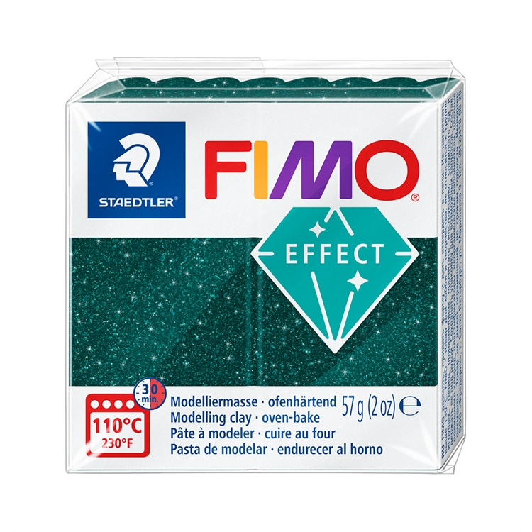 Muovailumassa Fimo  effect galaxy vihreä