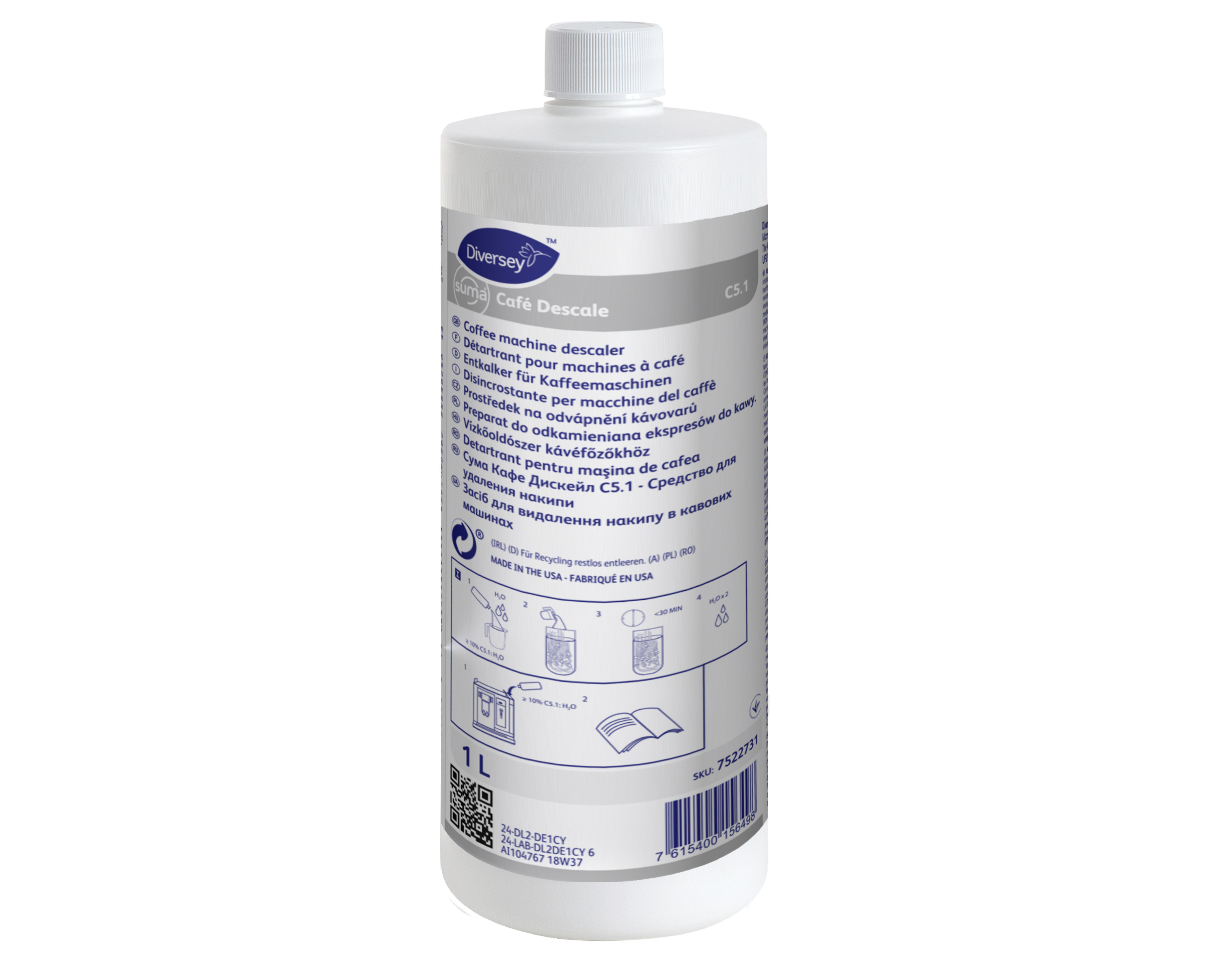 SUMA CAFE LIQUID C5.1 PUHDISTUSAINE 1L