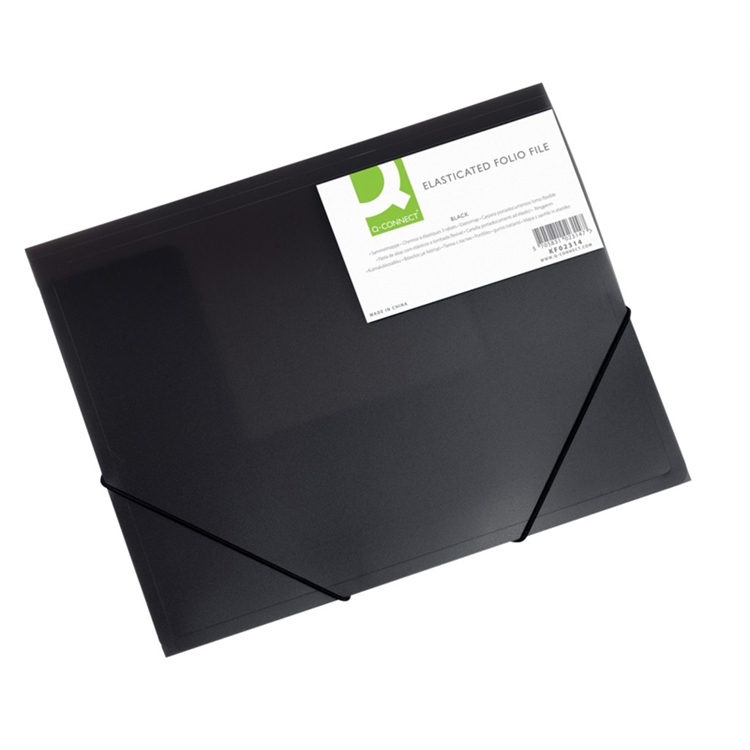 Kulmalukkosalkku Q-Connect PP frost har - 2