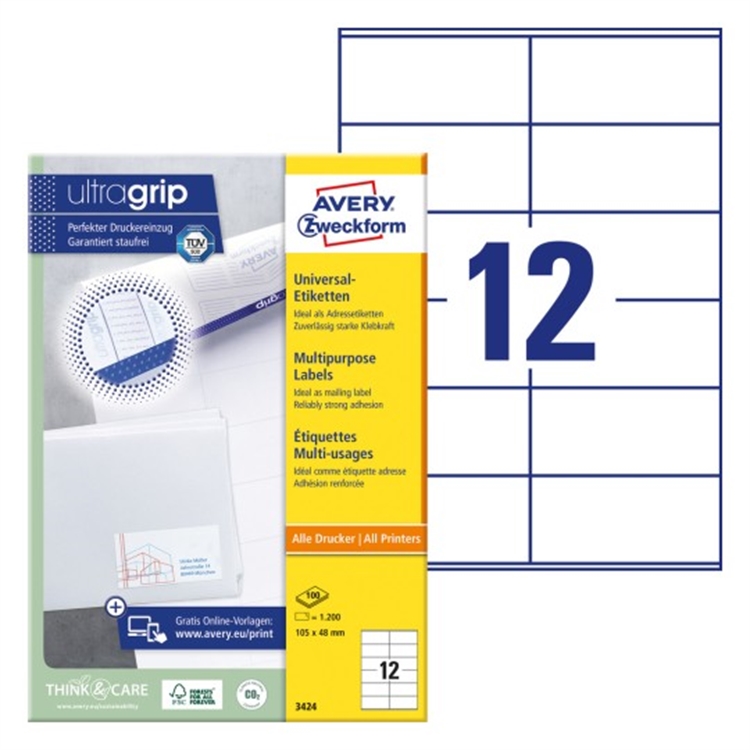 Monitoimitarra Avery3424 105x48/1200 - 2