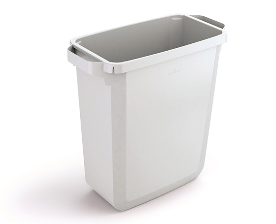 DURABIN JÄTEASTIA 60L VALKOINEN SUORA