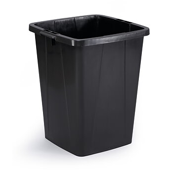 Jäteastia Durabin   musta 90 litraa
