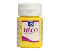DECO ASKARTELUVÄRI MATTA 50ML KELTAINEN