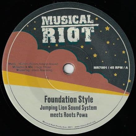 Jumping Lion Sound System meets Roots Powa - Foundation Style