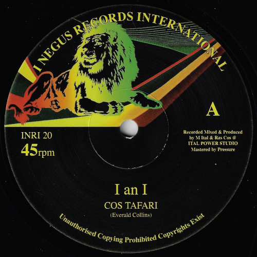 Cos Tafari - I An I