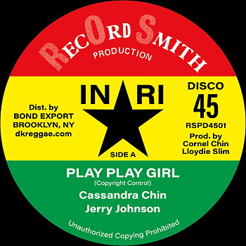 Cassandra Chin/Jerry Johnson - Play Play Girl/Ten  To One
