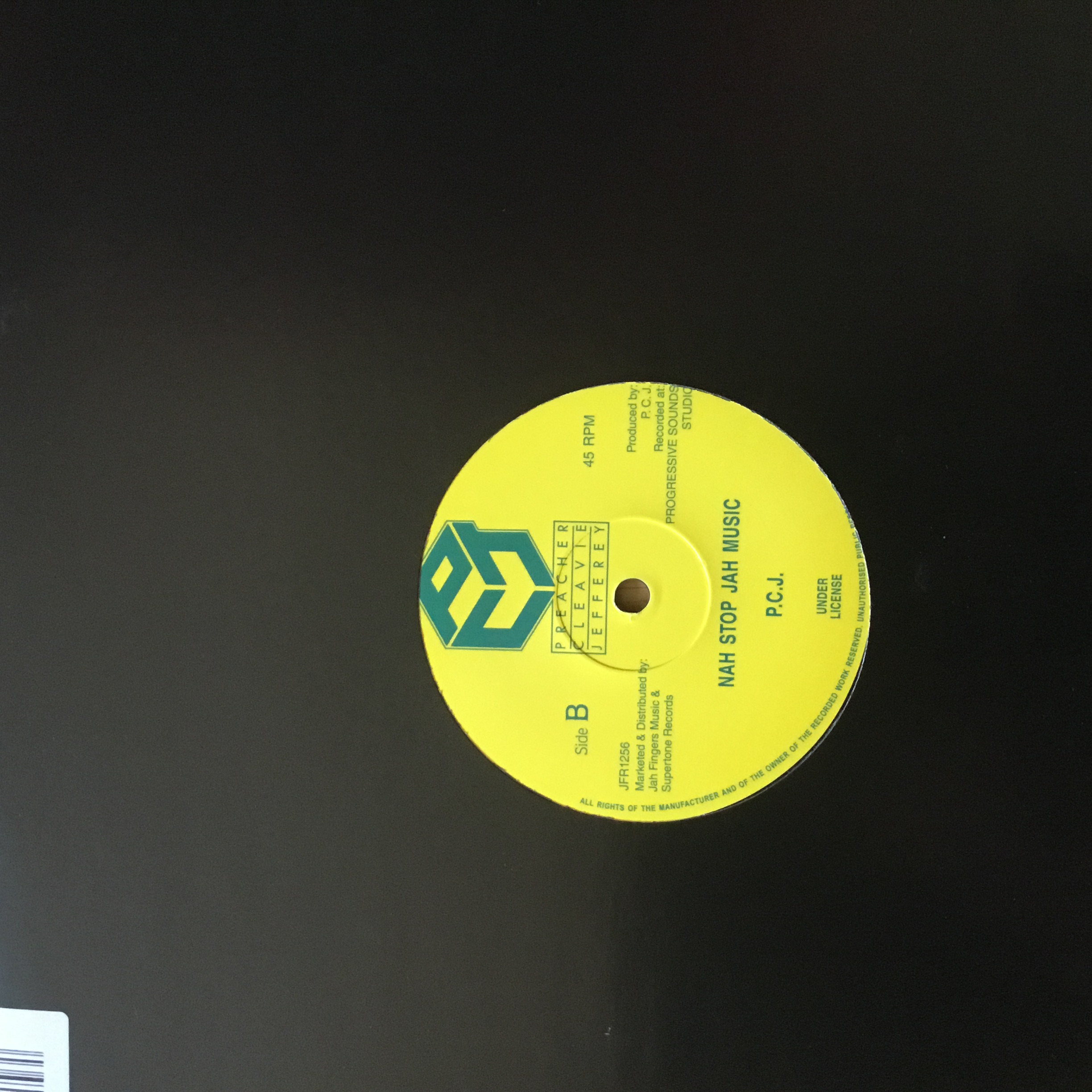 Sugar Minott & P.C.J. ‎– Can't Stop Jah Music - 2