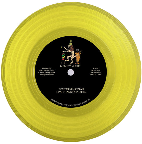Dawit Menelik Tafari – Give Thanks & Praise