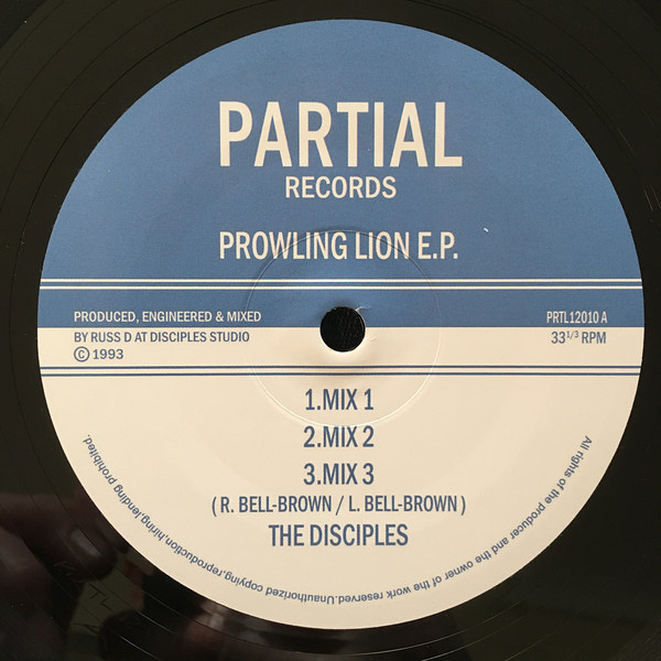 The Disciples ‎– Prowling Lion E.P.