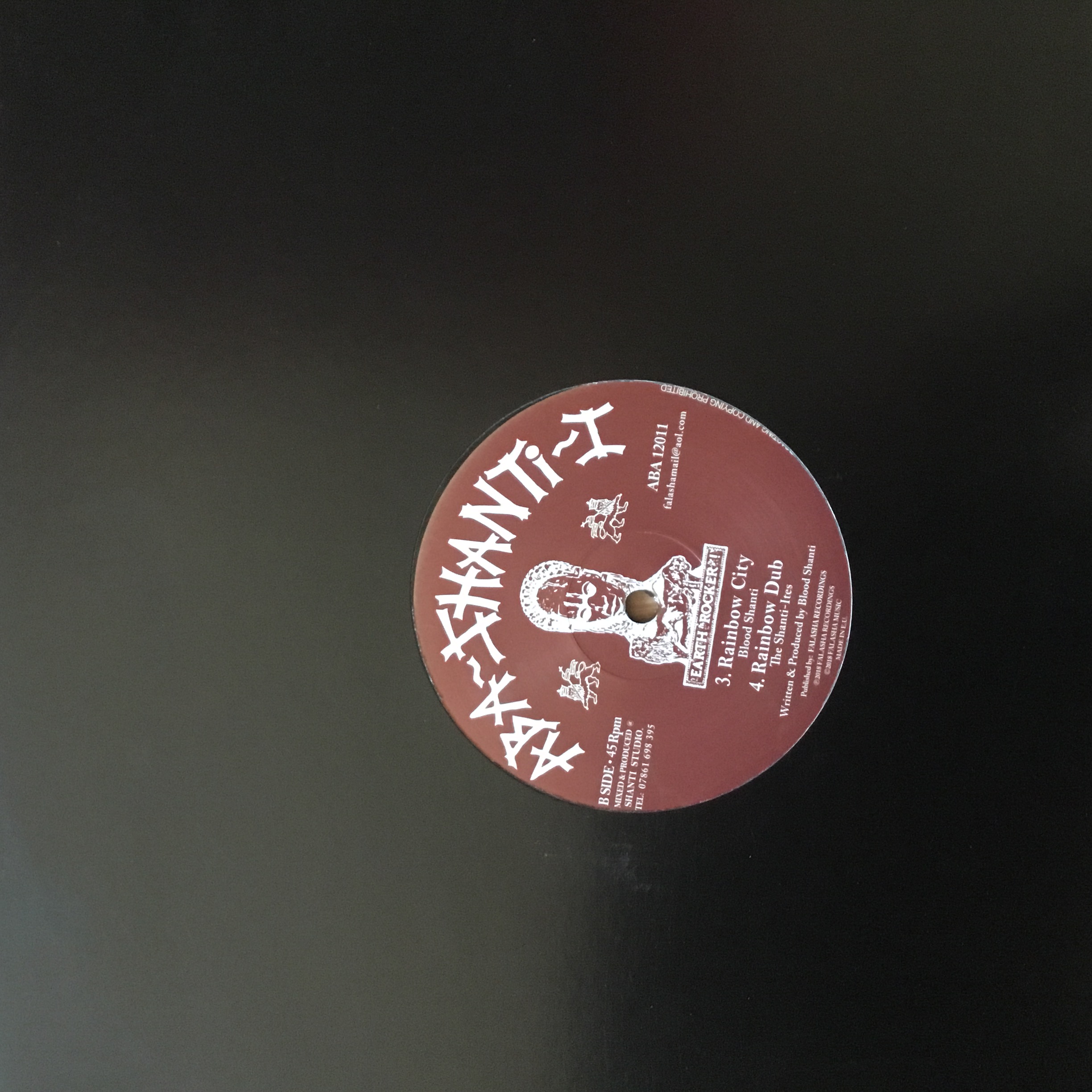Blood Shanti ‎– World Cry / Rainbow City - 2