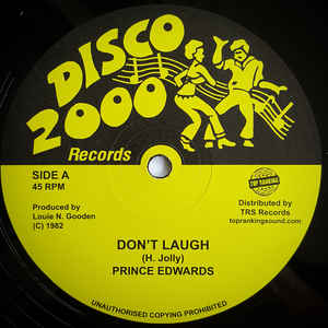 Prince Edwards ‎– Don't Laugh