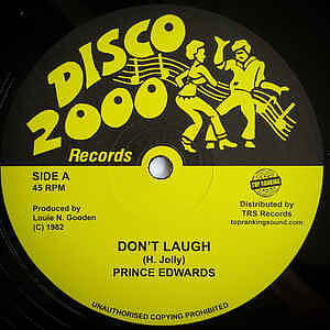 Prince Edwards ‎– Don't Laugh