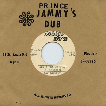 Pad Anthony ‎– Don't Let Me Down